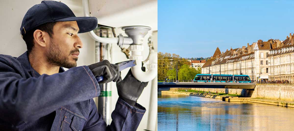 Plombier Besançon (25000)