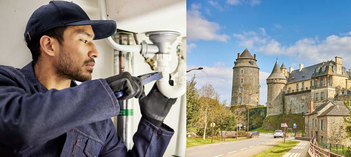 Plombier Châteaugiron (35410)