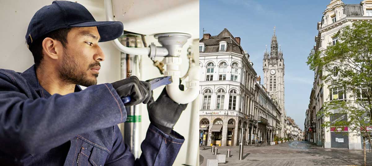 Plombier Douai (59500)